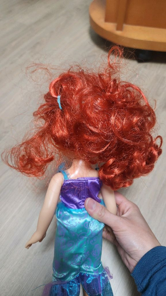 디즈니 프린세스 애리얼 인형--1