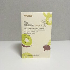 페이퍼백 약손 참다래 효소 100포