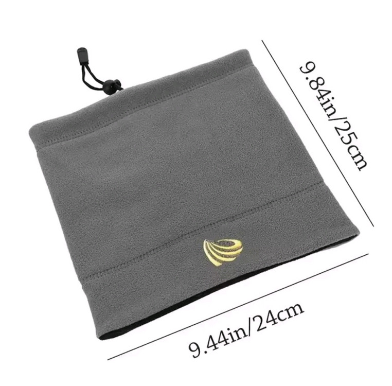 (미사용) 넥워머 야외 방한 칼라 [목도리]--3