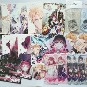 악엔죽 악역의 엔딩은 죽음뿐 콜라보카페 굿즈판매