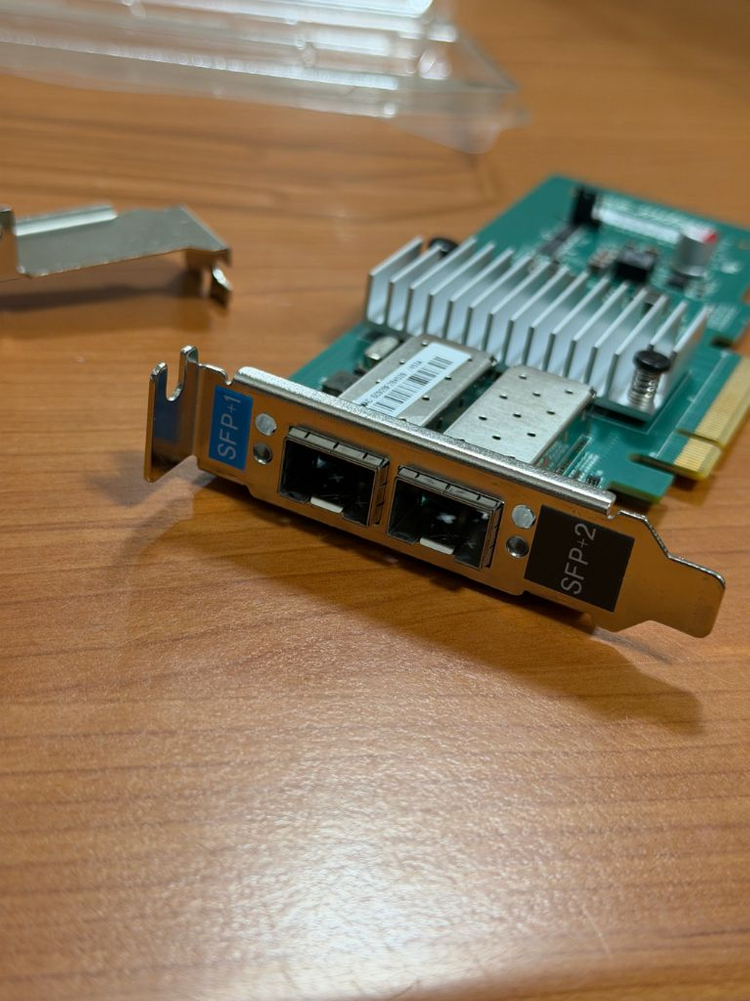 인스퍼 광섬유 랜카드 + QSFP optical SFP+ 케이블--3