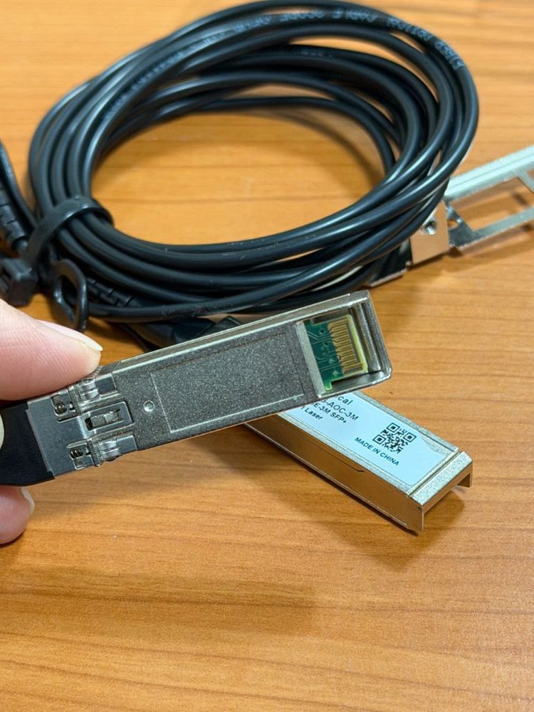 인스퍼 광섬유 랜카드 + QSFP optical SFP+ 케이블--6