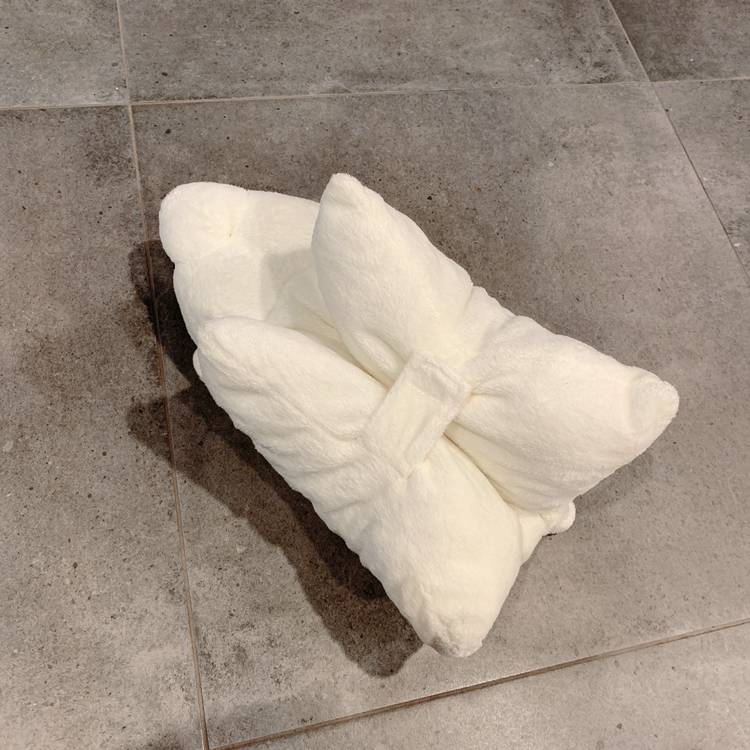 베스킨라빈스 곰인형 북극곰 펫쿠션--2