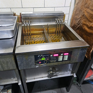 L&P 전기튀김기 3상 3구