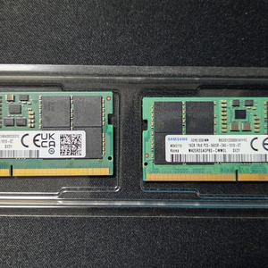 DDR5 5600 노트북 램 16GB 2개 세트