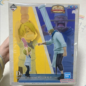 (미개봉) 제일복권 원피스 D상 Revible Moment 상디 제프 피규어