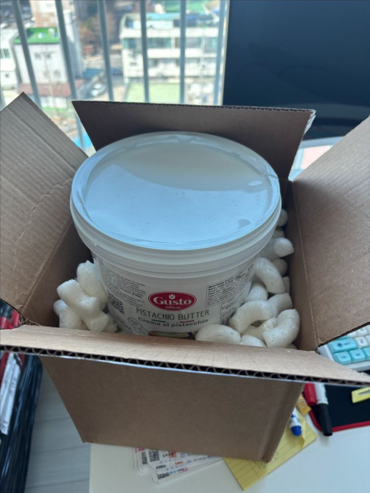 이탈리아 구스토 피스타치오 버터 3kg 3개 이미지