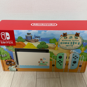 [미개봉] 닌텐도 스위치 동물의 숲 에디션 풀박스