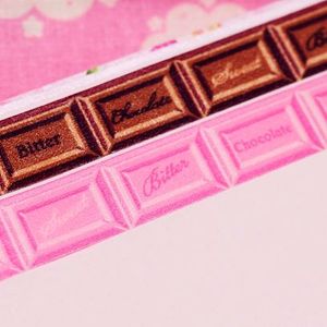 [재고처분] 일본 초콜릿 마스킹테이프 마테 한정판 438개