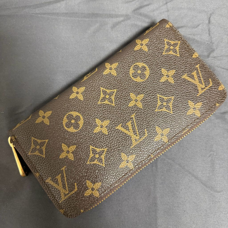 [정품] 루이비통 모노그램 지피 월릿 지퍼 장지갑--1