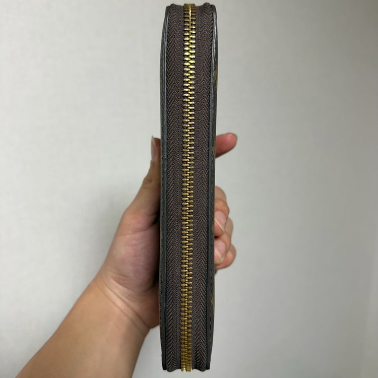 [정품] 루이비통 모노그램 지피 월릿 지퍼 장지갑--2