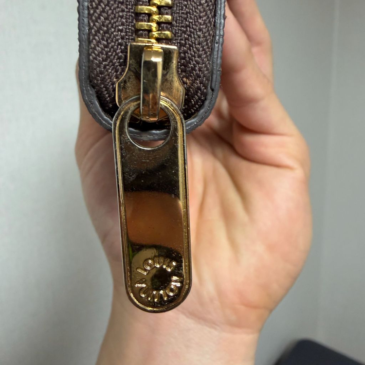 [정품] 루이비통 모노그램 지피 월릿 지퍼 장지갑--5