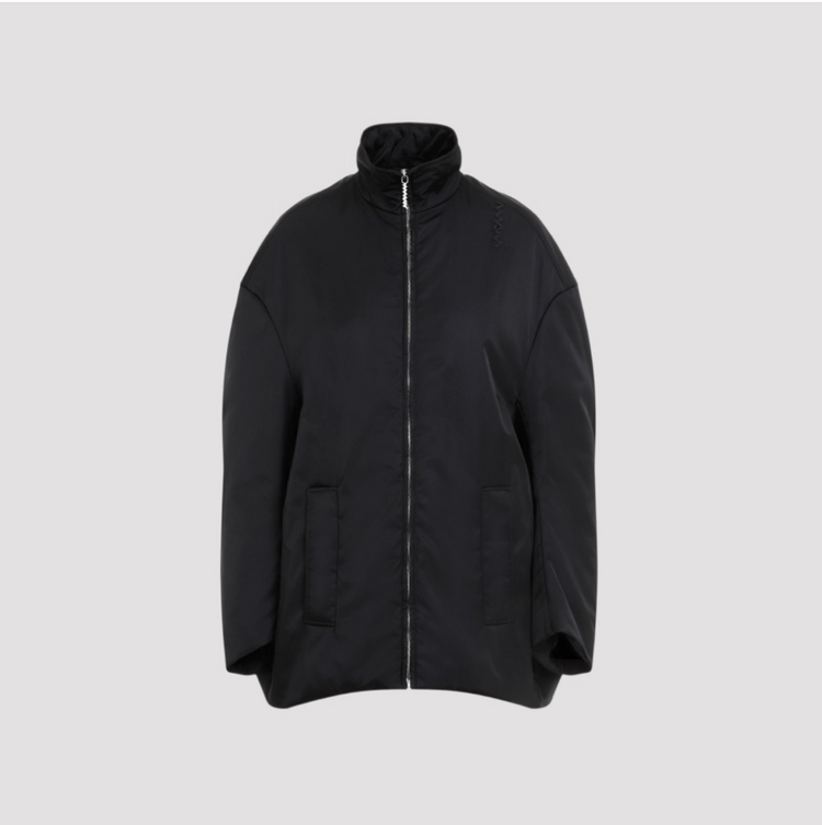 마르니 하이넥 집업 봄버 재킷 S사이즈--3