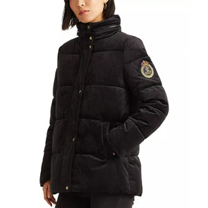 랄프로렌폴로 여성 신상 벨벳 패딩 M 이미지