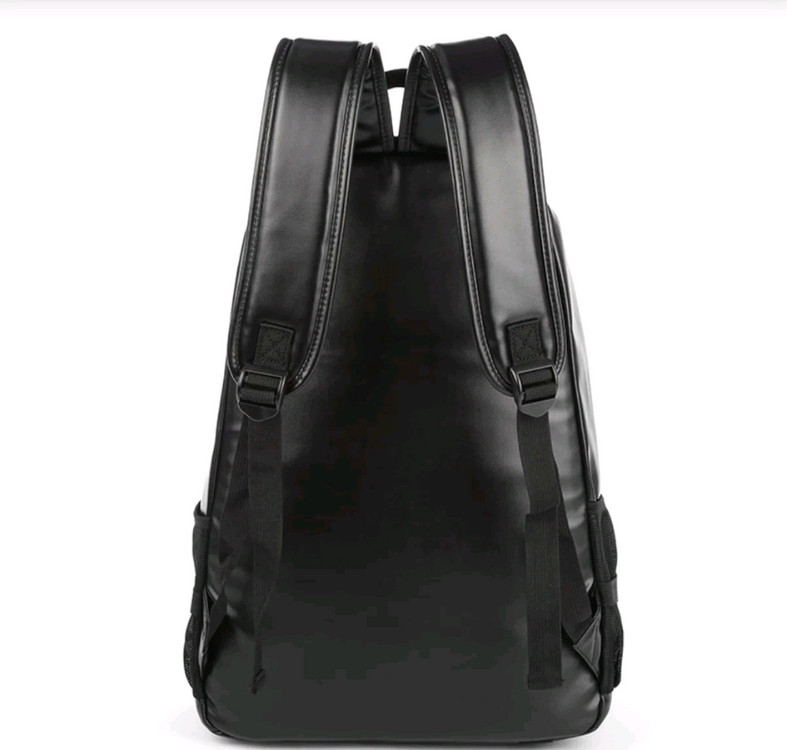[맨백] 남자 가죽 책가방 대학생 고등학생 백팩 MOY374A 이미지