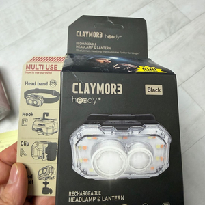 클레이모어 헤디+ 헤드랜턴 (CLAYMORE heady+) / 1회 테스트