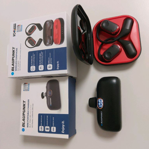 블라우풍트 블루투스 이어폰 + C타입 보조배터리 5,000mah