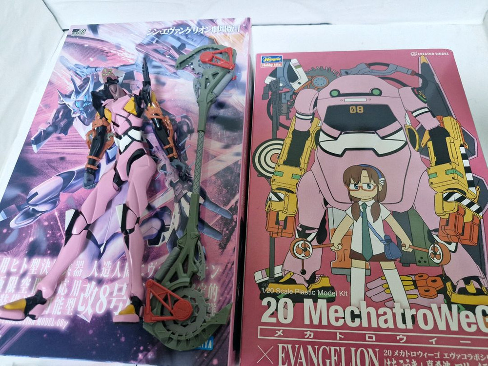 코토부키야 에반게리온 프라모델 8호기 마리 2호기--1