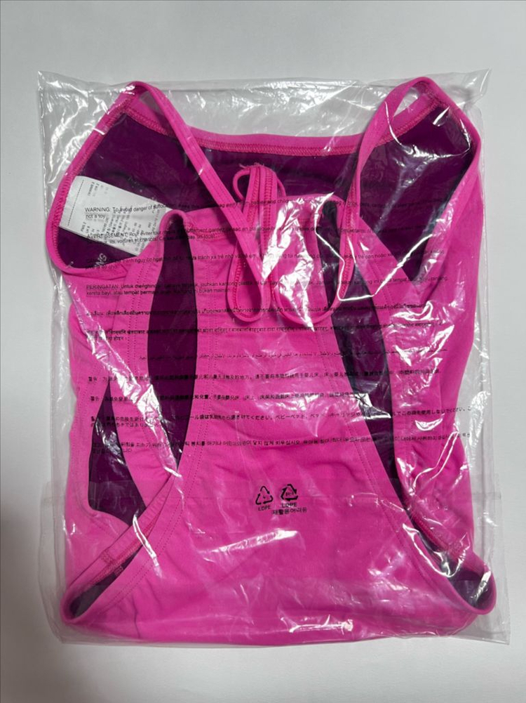 나이키스윔 메탈릭스우시 컷아웃 핑크글로우 28--1