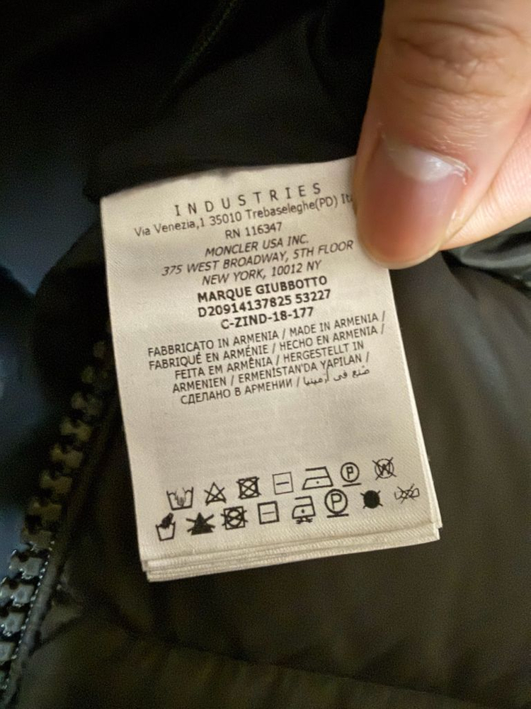 몽클레어 마르크 카키 3size--5