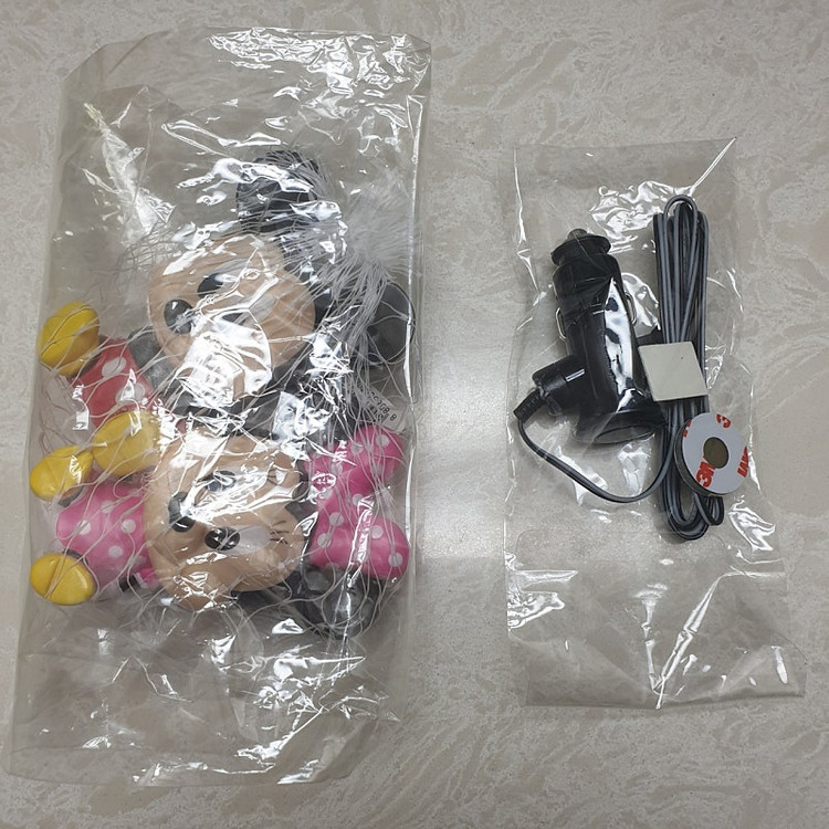 미키 미니 장식인형 1구 LED 지거잭 차량용품 LED불 희귀 한정판 LED #새상품# 이미지
