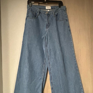 FRAME 연청 와이드 데님팬츠