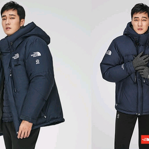 (M/95) 노스페이스 소지섭 히말라야 네이비 대장급 패딩 우모복 아이더