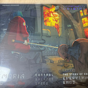 스파이어 만타, 라온다 블리츠, 메모리아프로 마우스패드 3종 [미사용]