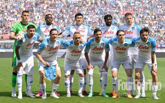 22/23 나폴리 어쎈틱 유니폼 팝니다--3
