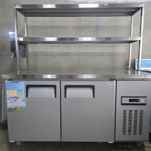 테이블 냉장고 1500 올냉장 우성, 2단 선반