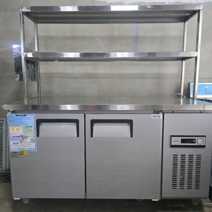 테이블 냉장고 1500 올냉장 우성, 2단 선반