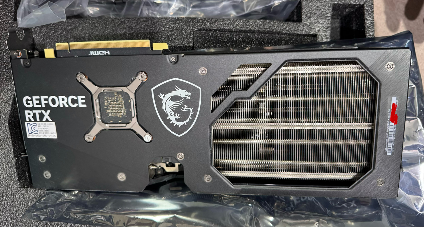 MSI RTX 4060Ti 8gb Gaming X Trio 팝니다--1