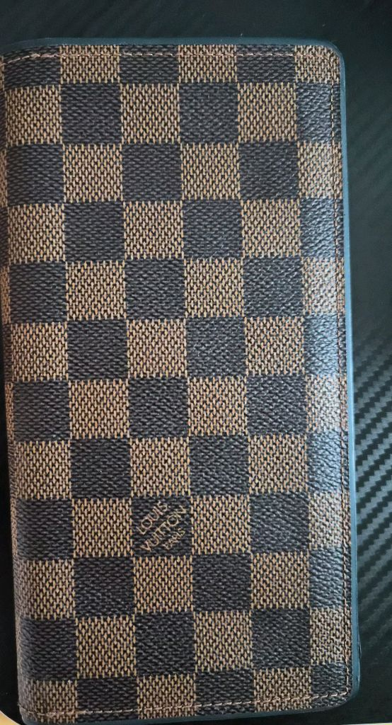 루이비통 다미에 에벤 브라자 월릿 캔버스 남성 장지갑 이미지