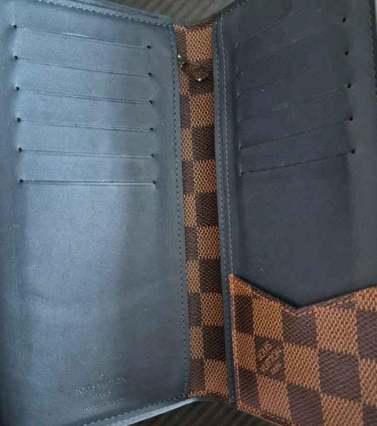 루이비통 다미에 에벤 브라자 월릿 캔버스 남성 장지갑 이미지