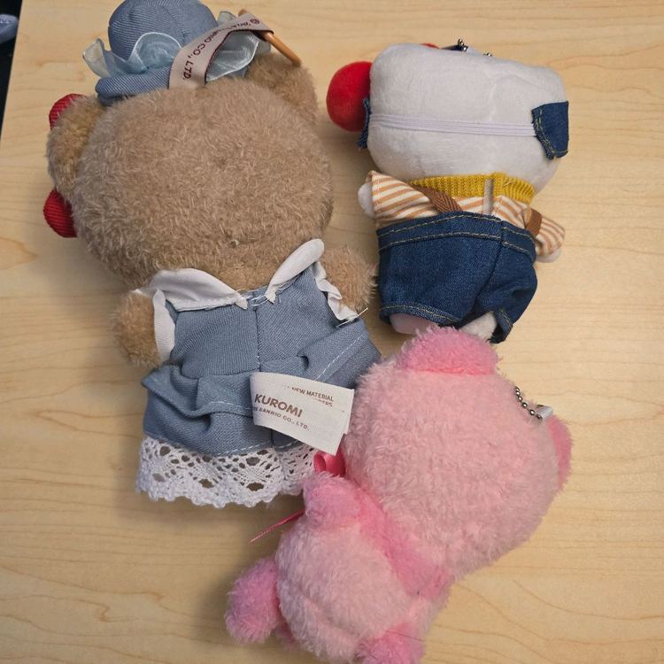 헬로키티 인형 키링 3종 - New--5