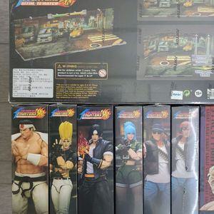 조이토이 킹오브파이터 이카리팀+디오라마베이스 피규어 일괄판매합니다.