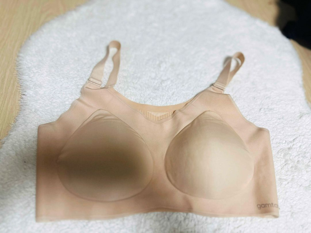 감탄브라 베이지 블랙 m--1