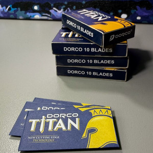 도루코 플래티넘 타이탄 양날 면도날 패키지 - 73개