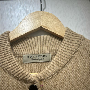 버버리 캐시100 가디건