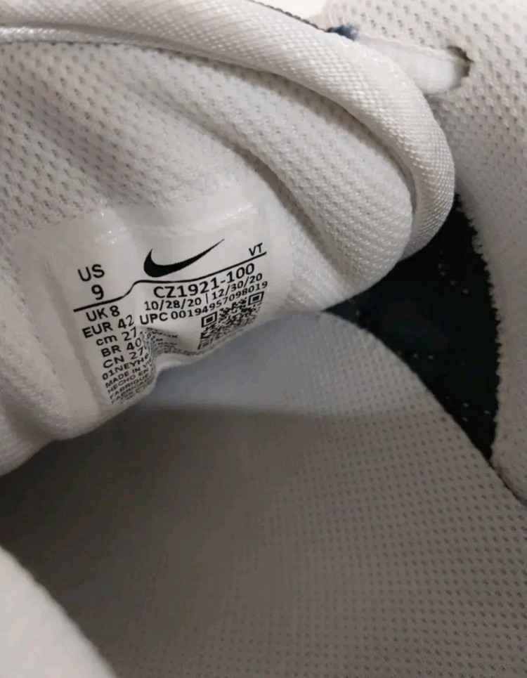 남성 나이키 에어맥스 96 || 미드나잇 네이비 운동화 (270) 이미지