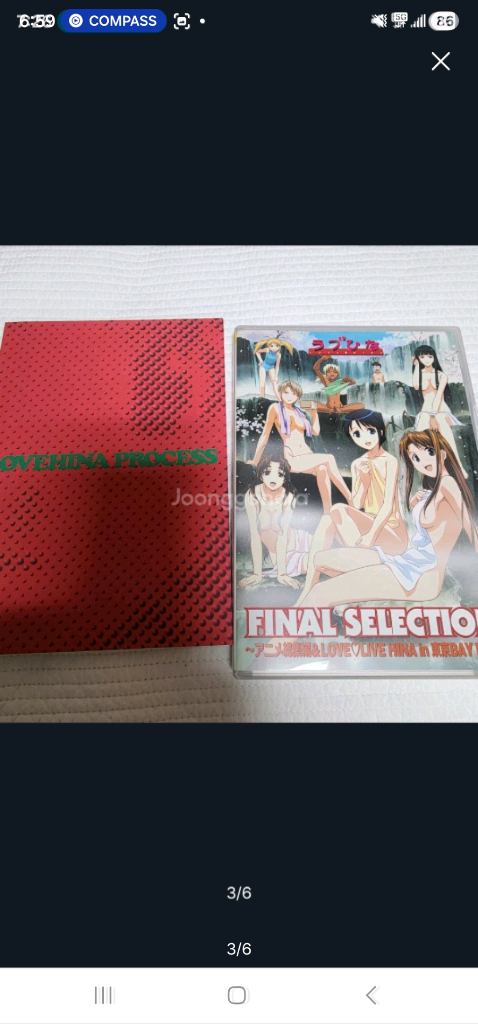 (일본 DVD) 러브히나 FINAL SELECTION 애니 총집편 공연 이미지