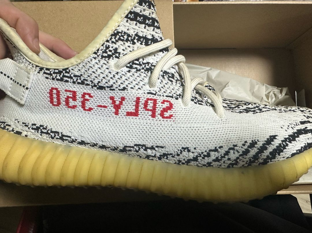 이지부스트 350 v2 / 지브라 / Uk8--1