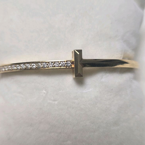 18k 다이아몬드 뱅글 팔찌