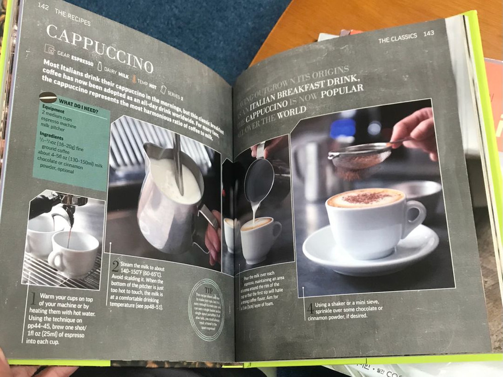 커피 옵세션 (바리스타 카페 레시피 영문원서)--1