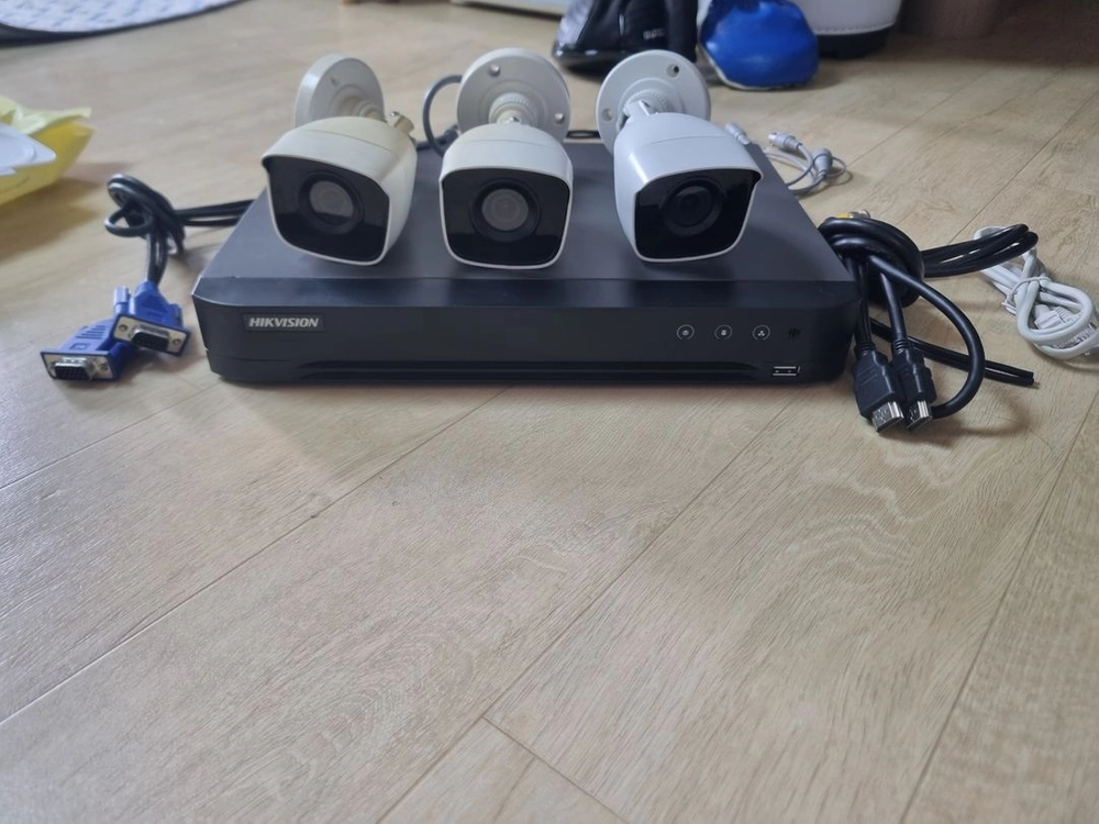 CCTV 카메라 시스템 세트 장비 이미지
