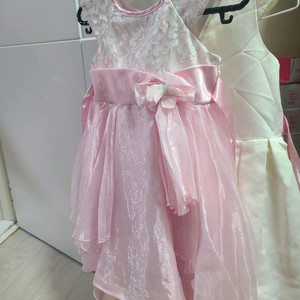 여자아이 핑크 공주 드레스