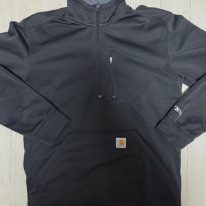 칼하트 하프 집업 맨투맨