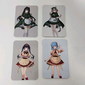 스텔라이브 쿠크다스 포토카드 커피 화이트 타비 히나 마시로