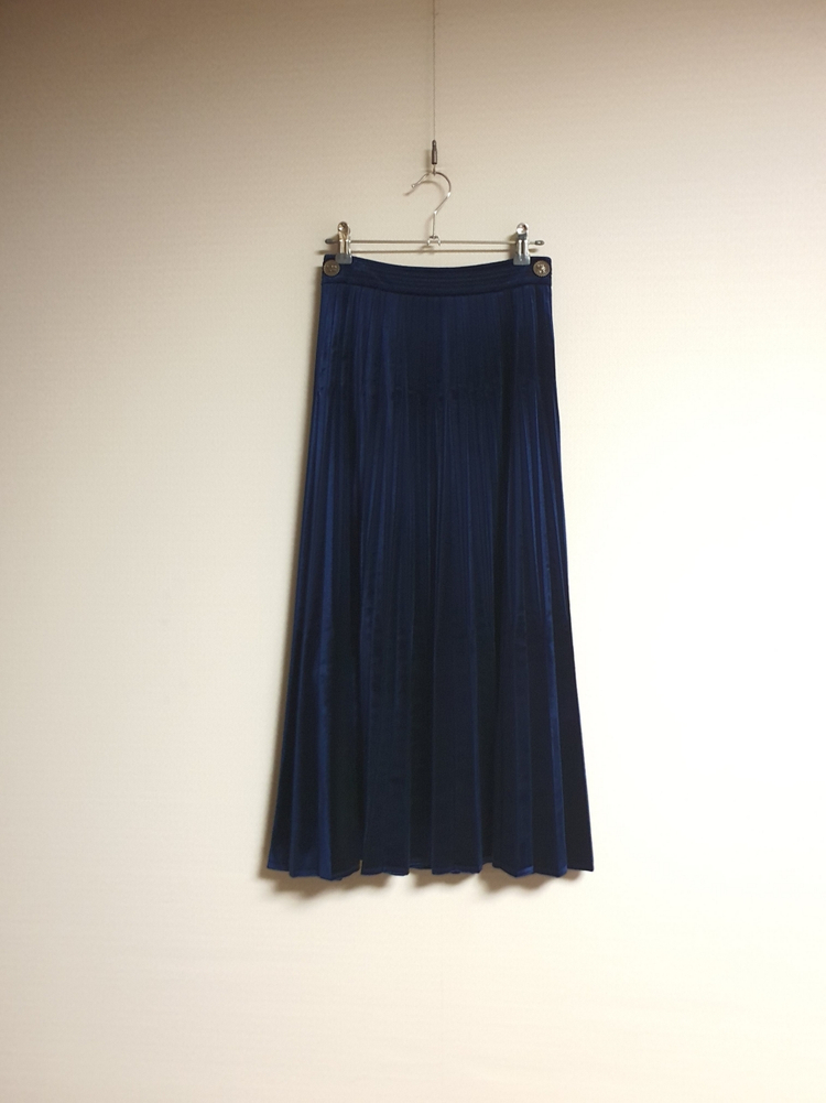 산드로 sandro 벨루아 플리츠 스커트 44 사이즈--3