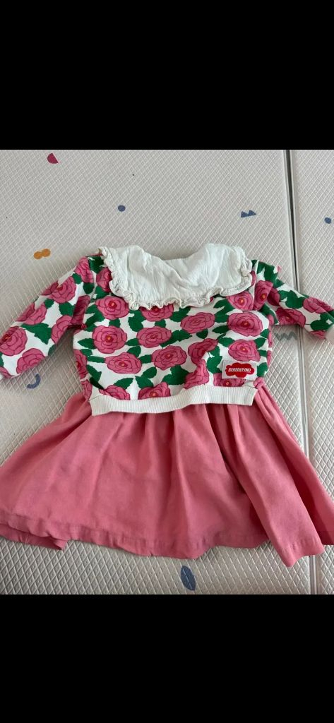 베베드피노 장미원피스 100 이미지